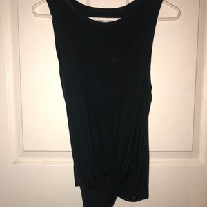Black knot tank top